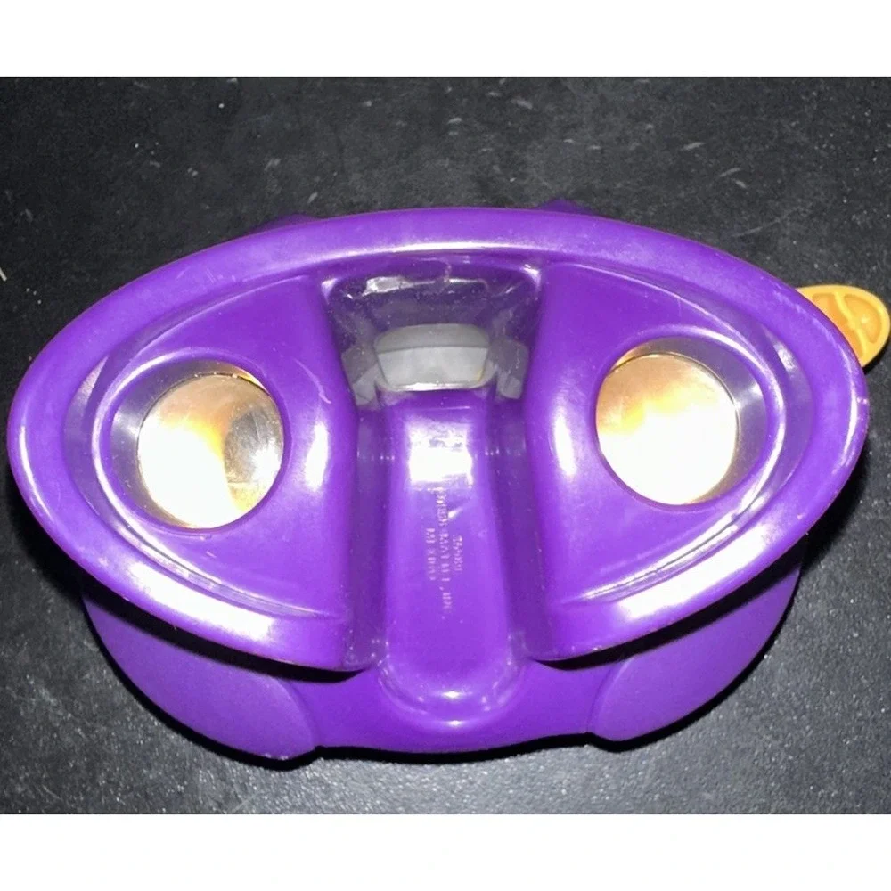 Harry Potter - Purple Body Yellow Handle View-Master Viewer 1998 90's Working